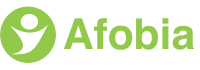 Afobia Logo 2023 with text Retina transparent
